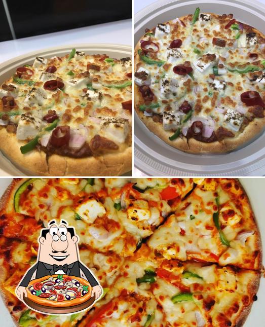 Pick pizza at Vealthy Café