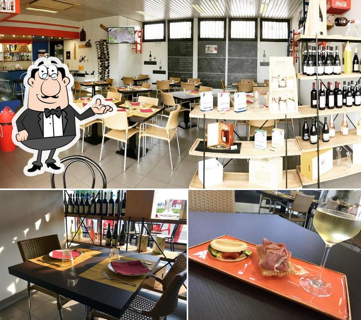 Gli interni di Villan’s Il Ristorantino - Street Food Bar and Restaurant