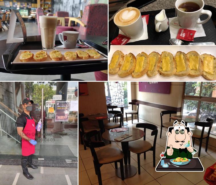 Food at Café Coffee Day