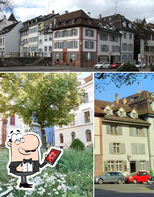 Gli esterni di Café Hebel