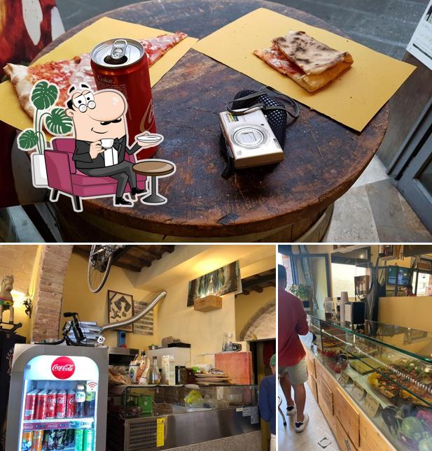 Gli interni di Chianti & pizza by mister pizza