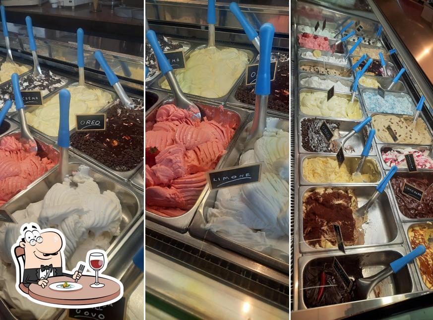 Cibo al Gelateria Isabella