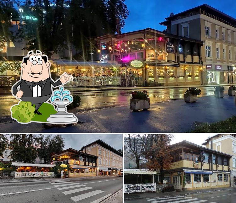Curiosa tra la parte esterna di Oštarija Peglez'n