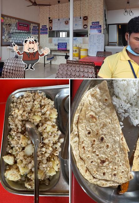 The image of food and interior at Aparant Cafeteria