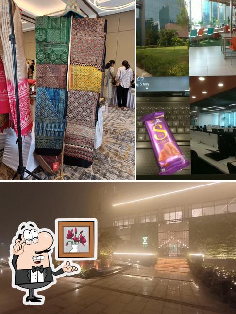 Take a look at the picture depicting interior and exterior at Club ZION