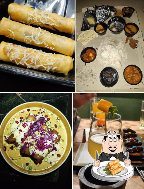 Spring rolls at Hitchki, Belapur