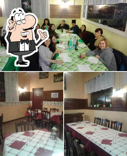 Gli interni di Trattoria da Michy&Gio'