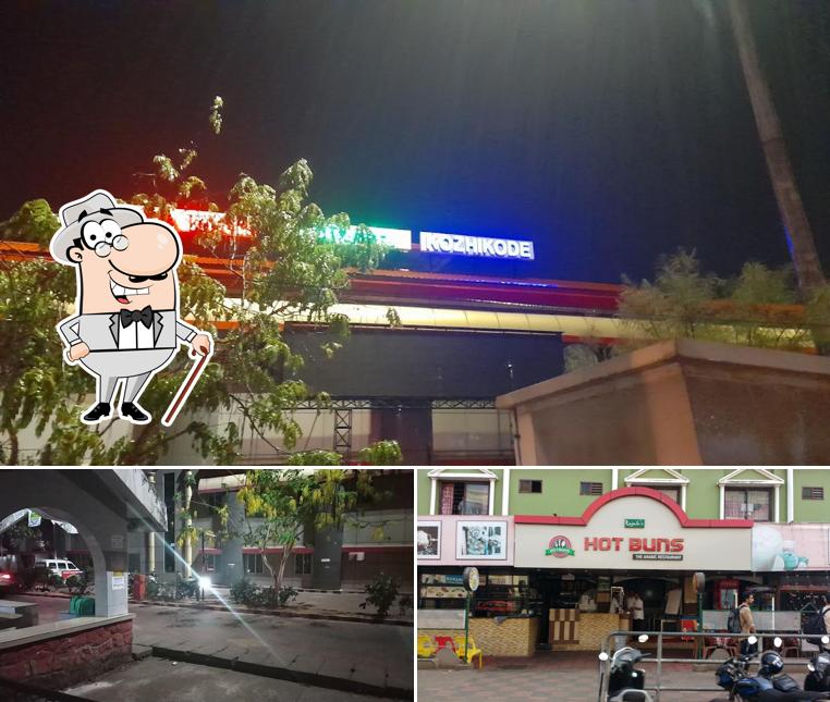 The exterior of Kajah's Hot Buns