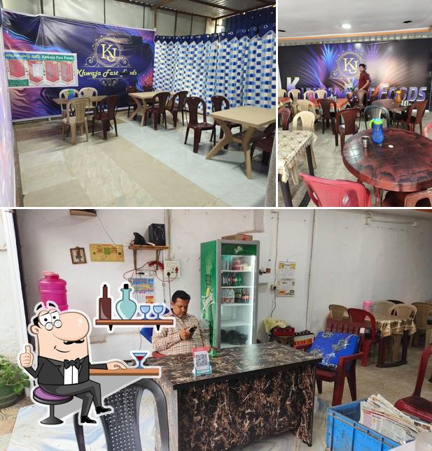 The interior of Kwaja fast foods