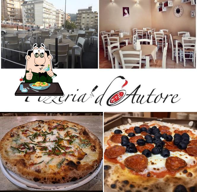Dai un’occhiata alla foto che presenta la cibo e interni di Pizzeria d'Autore (NUORO)