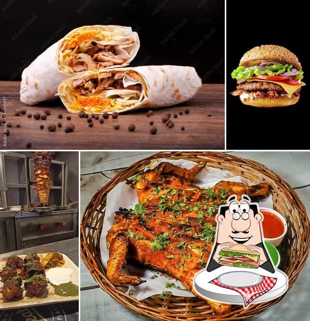 Club sandwich at TREATZ FOOD TRUCK