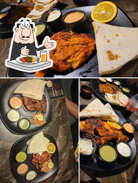 Tandoori chicken at The Open Grill
