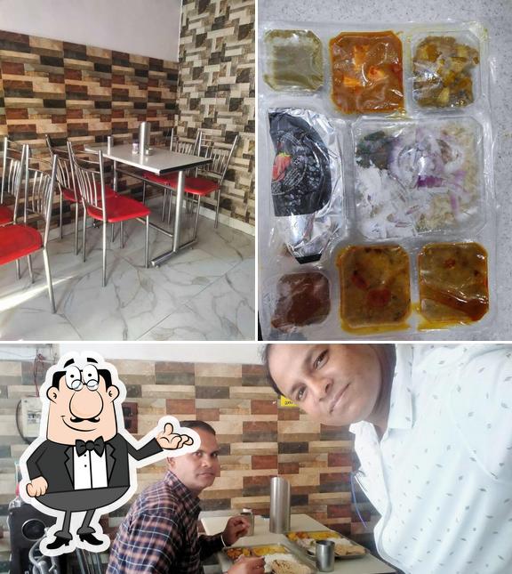 The restaurant's interior and exterior