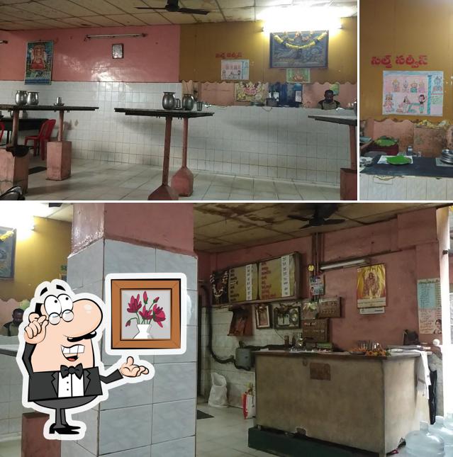 The interior of Vasuki Hotel