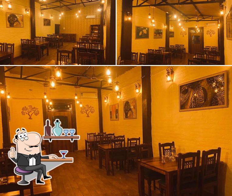 The interior of Vintage & Modern
