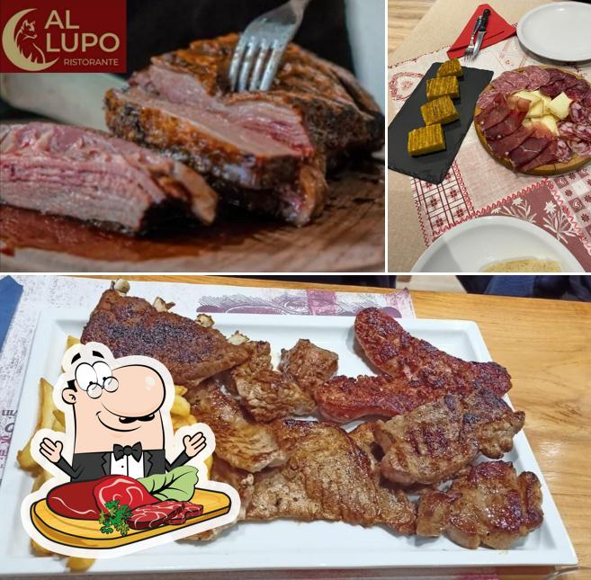C'è un'ampia gamma di pasti per gli amanti della carne