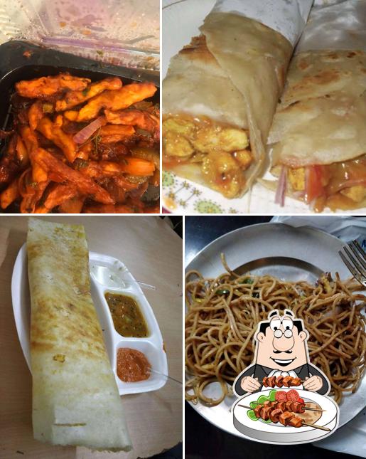 Food at the taste bakery