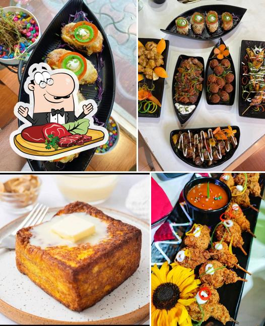 The U & Me (Restaurant & Cafe) offers meat dishes