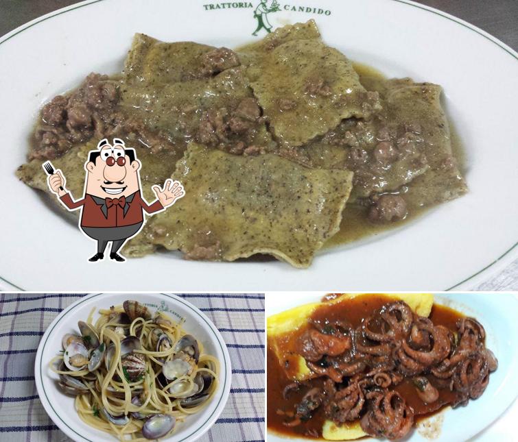 Cibo al Trattoria da Candido