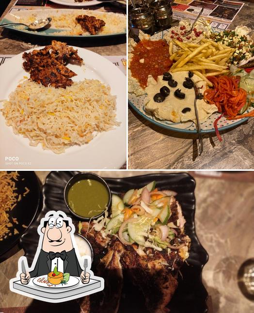 Food at Zaatar Restaurant Calicut