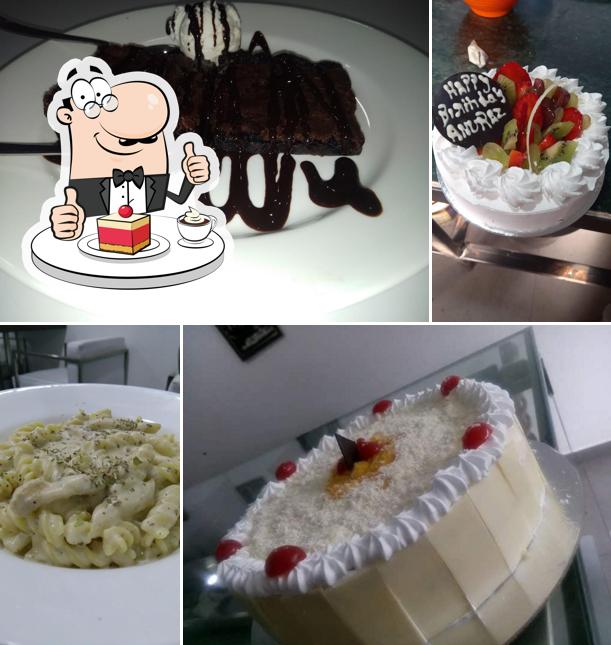 Order one of the sweet dishes
