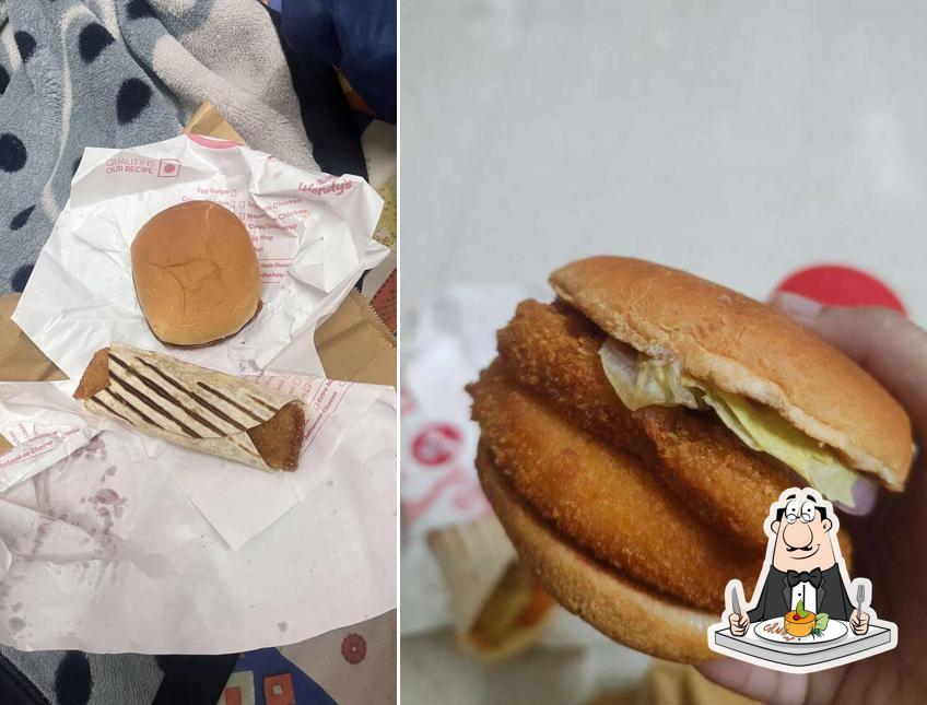 Food at Wendy's Burgers