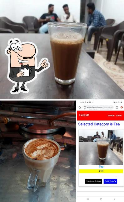 The image of interior and beverage at Chandu chahawale Branch 13 koregaon
