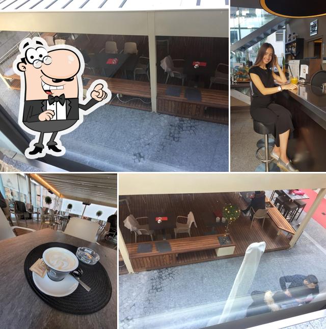 Gli interni di Cafè Culti's