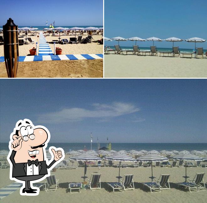 Gli interni di Ristorante dello Stabilimento Costa Verde