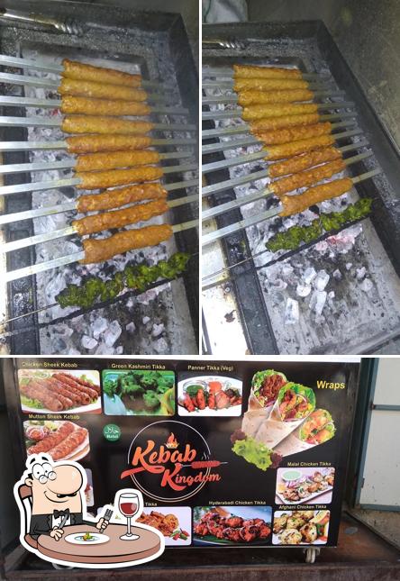 Food at Kebab Kingdom