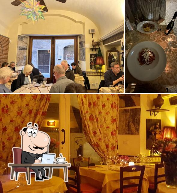 Siediti a un tavolo di Osteria del Pegno Roma