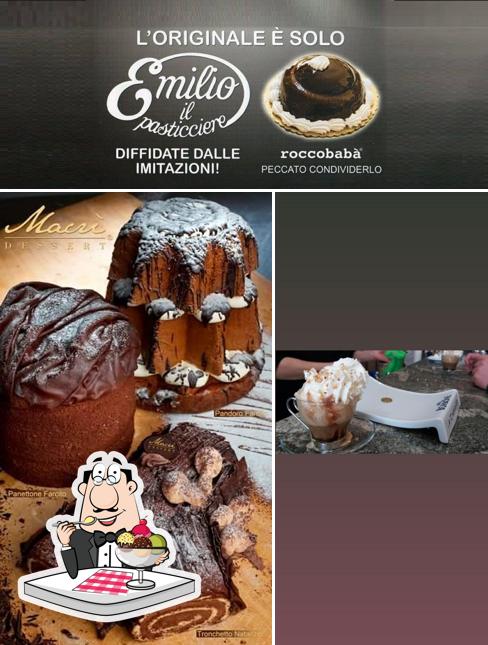 Bar Paradiso offre un'ampia selezione di dolci