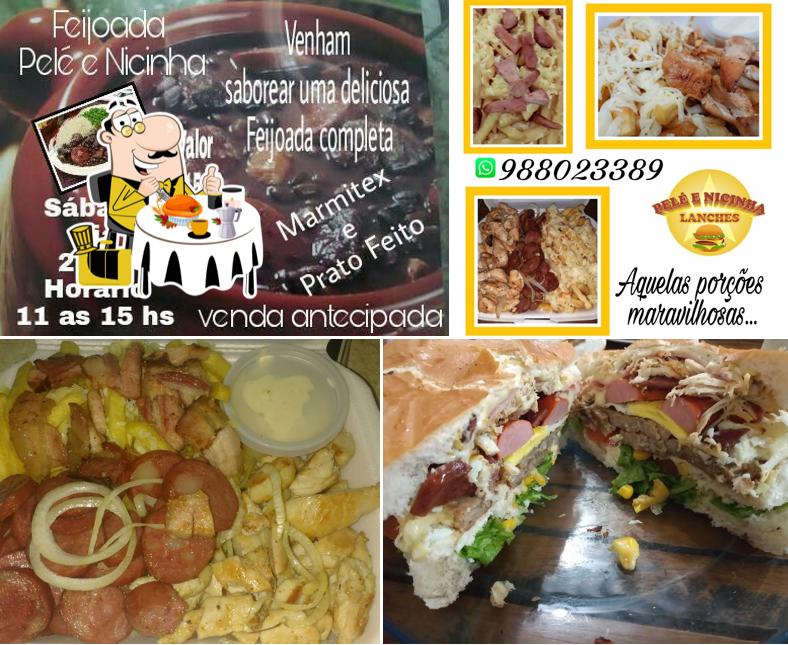 Pelé e Nicinha lanches