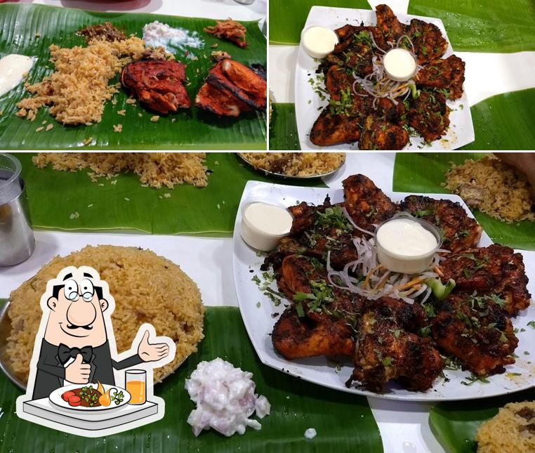 Food at Ambur Star Briyani