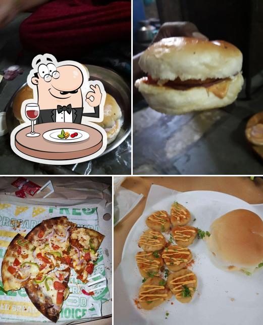 Meals at Dosti pizza and cafe