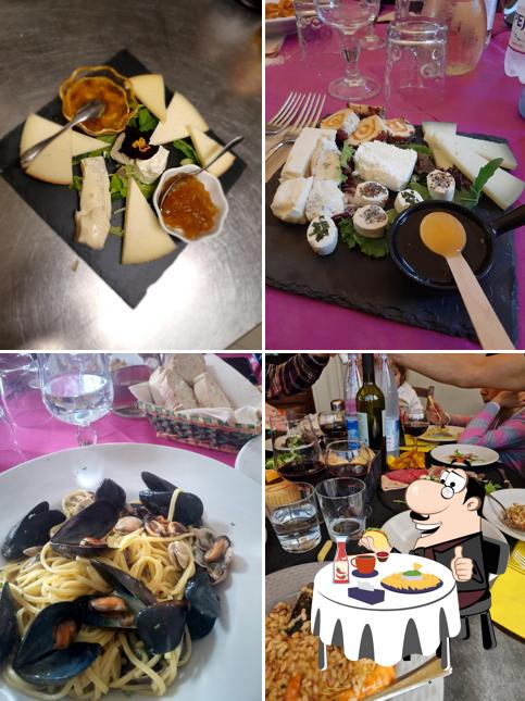 Piatto di formaggi al RISTORO DEL PELLEGRINO