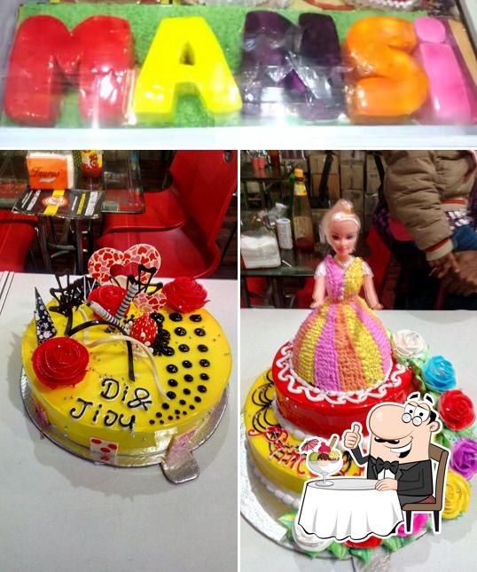 The Royal Bakers And Confectioners offers a selection of sweet dishes