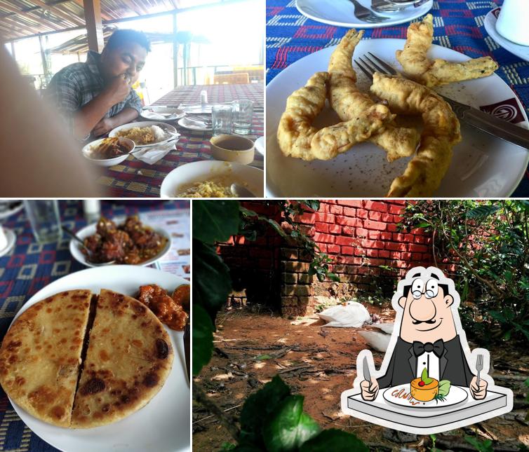 Meals at Wooden restaurant
