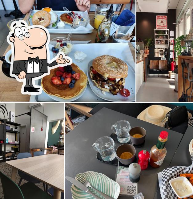 Gli interni di Checchi Cafè & Bakery