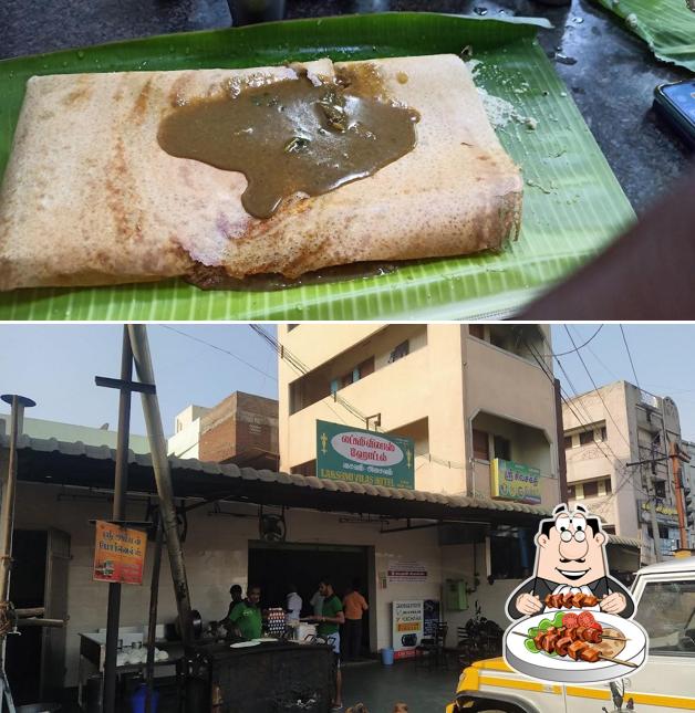 Food at Lakshmi Vilas Hotel