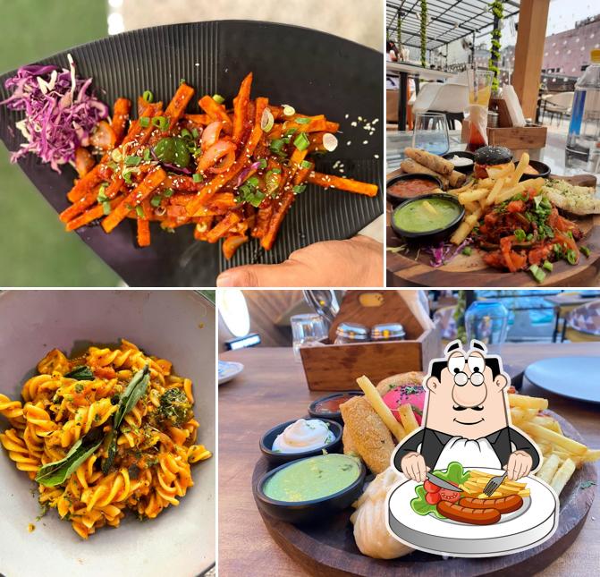 Food at Dream Catchers Cafe