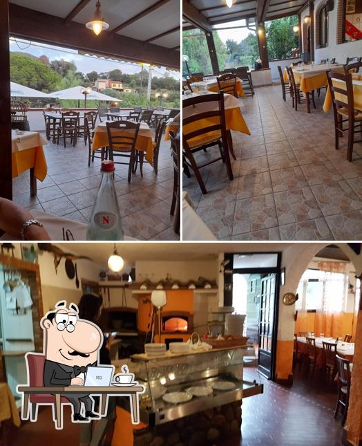 Gli interni di Le Venelle Ristorante Pizzeria