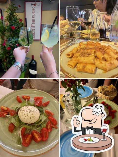 Cibo al Osteria Belle Donne