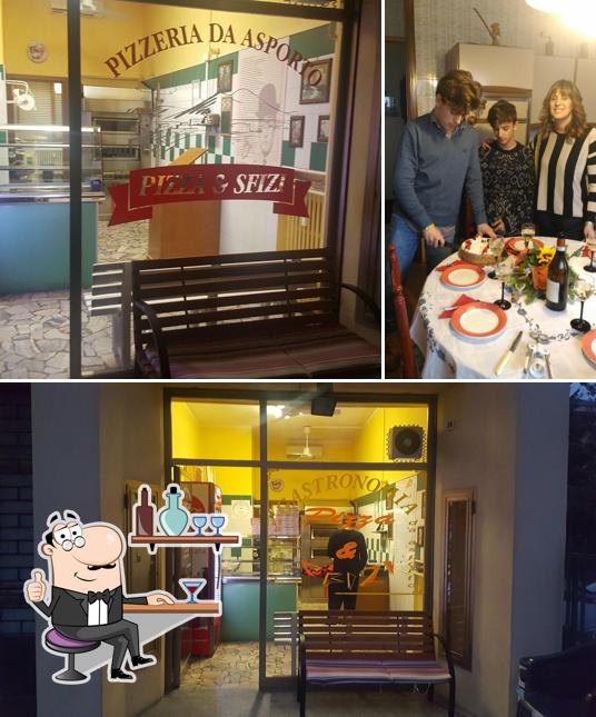 Gli interni di Pizza & Sfizi