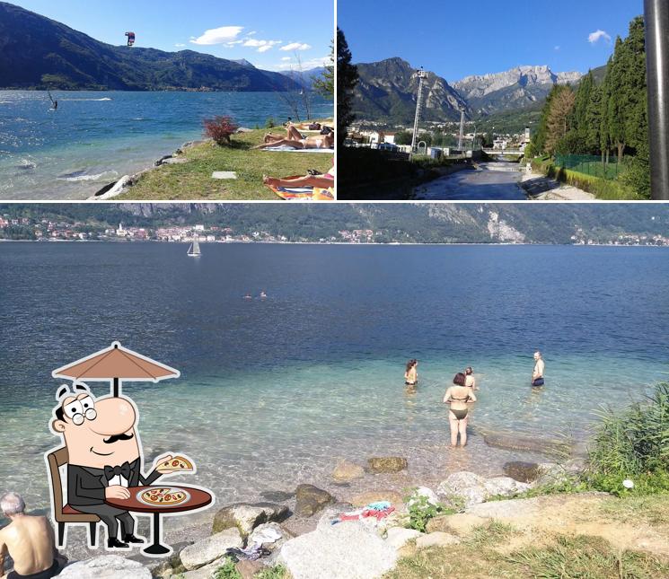 La parte esterna è una caratteristica importante di Lido di Mandello del Lario