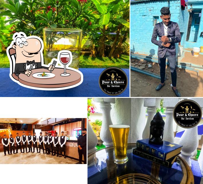 Meals at Pour N Cheers Bar Services