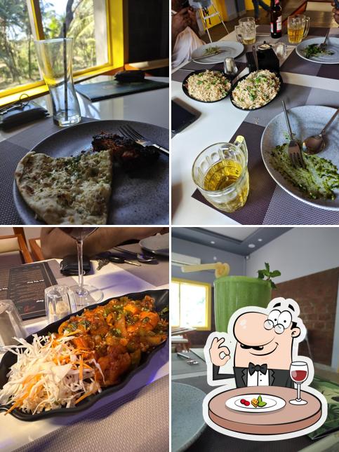 Food at Aranya Amit's kitchen Best restaurant in Ponda
