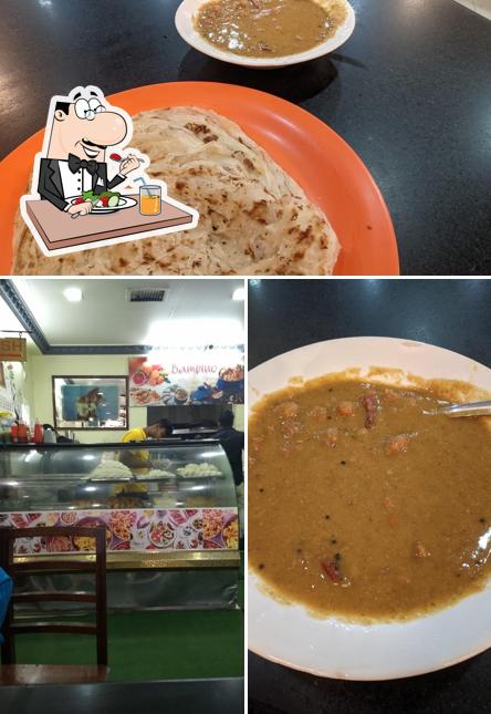Food at Bambino Restaurant