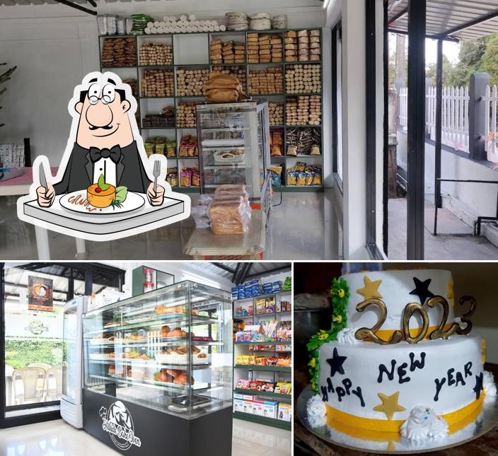 Among various things one can find food and interior at Hillside Bakeoven