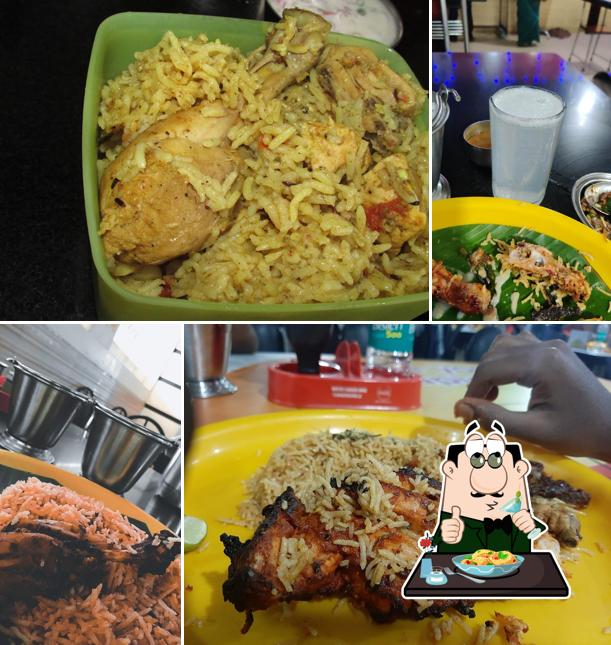 Food at Kovai Hyderabad Biriyani